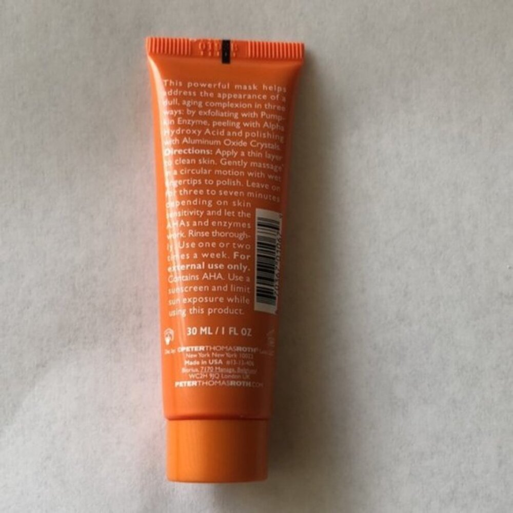 Peter Thomas Roth Pumpkin Enzyme Mask 30 ml - Picture 3 of 4